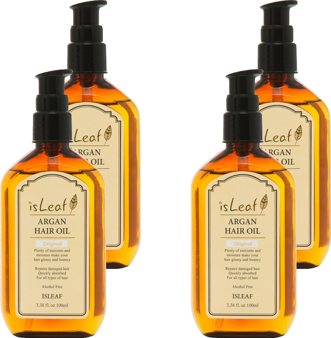 isLeaf 香氛順盈護髮油 拈花惹草, 100ml, 4瓶
