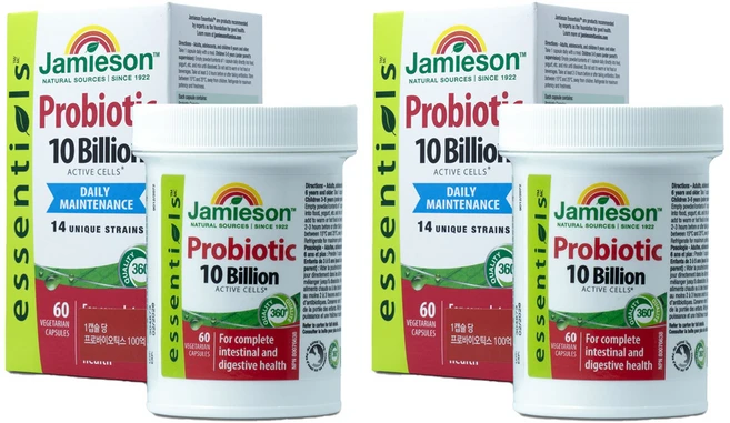 자미에슨 프로바이오틱100억 22.2g, 60정, 2개 - 쿠팡