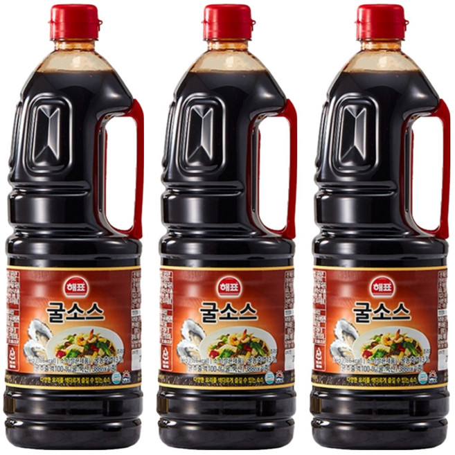해표 굴소스, 2kg, 3개