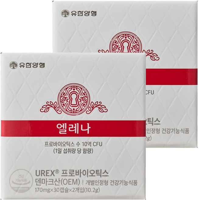 엘레나 유렉스 프로바이오틱스 유산균, 60정, 2개