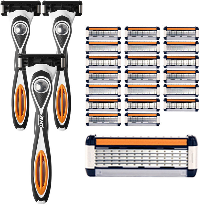 레이지소사이어티 면도기 세트, 3세트