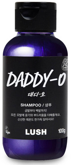 러쉬 대디 오 샴푸, 100g, 1개