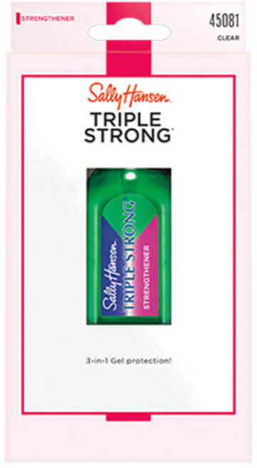 Sally Hansen 莎莉韓森 三重強韌指甲強化劑, 13.3ml, 1個