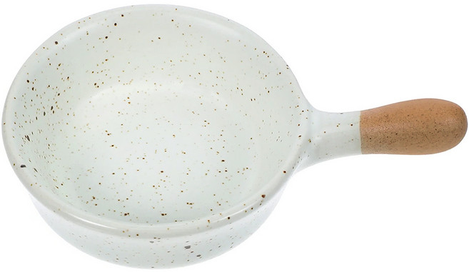 WANDU 瓦讀 日式粗陶調味碟 4547, 芝麻 多色, 1個