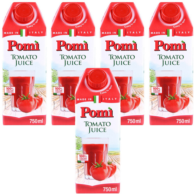 포미 착즙 토마토 주스, 750ml, 5개