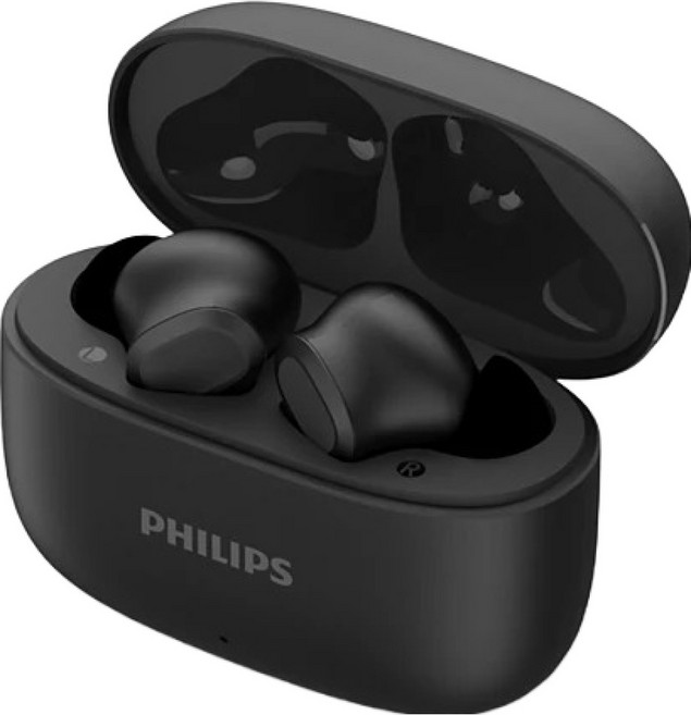 PHILIPS 飛利浦 真無線藍牙耳機, TAT1109BK, 黑色