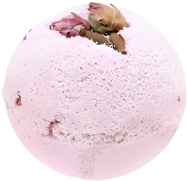 BOEMI 波西米亞 玫瑰花蕾沐浴球 手工製造 植萃果氛精油, 100g, 1個