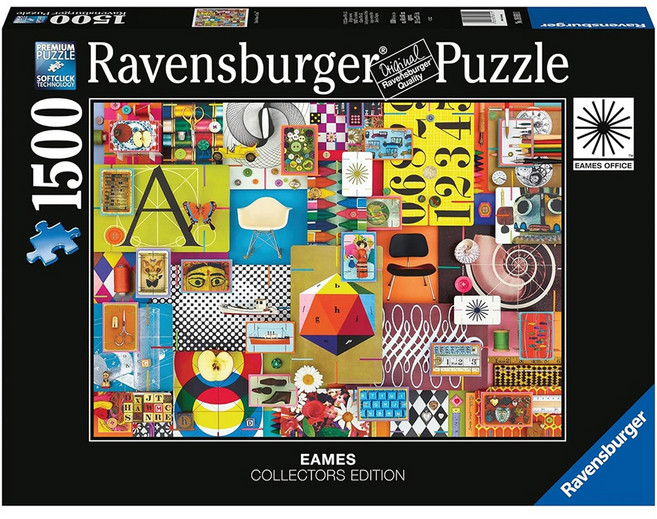 Ravensburger 維寶 拼圖, 伊姆斯紙牌屋 多色, 1500片, 1盒