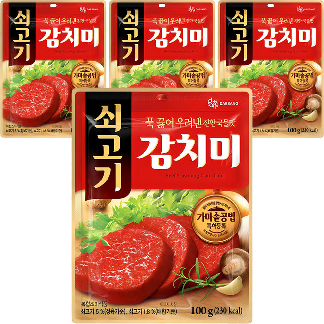 DAESANG 大象 牛肉提鮮調味粉, 100g, 4個