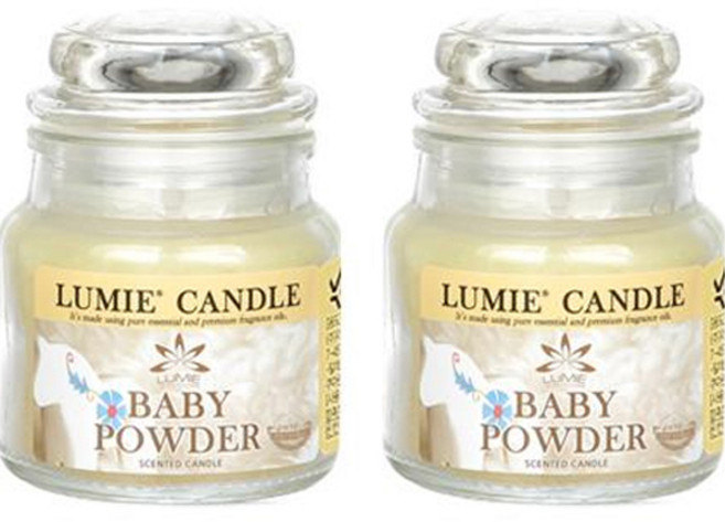 르미에 스몰자 캔들, 베이비 파우더, 70g, 2개