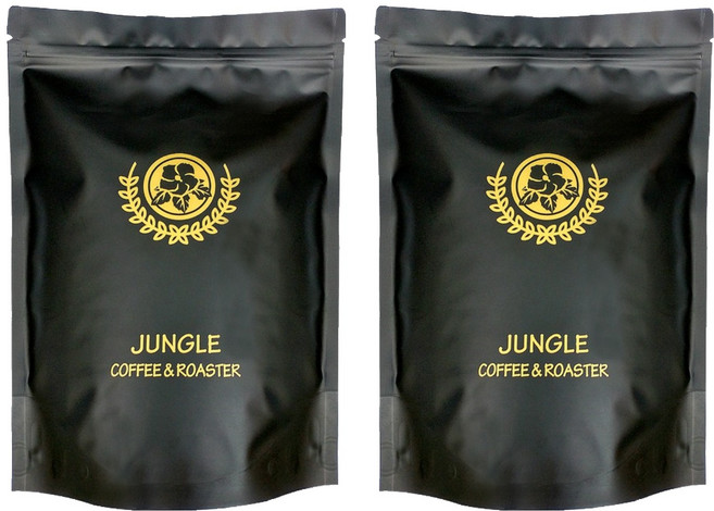 정글커피 과테말라 안티구아SHB 원두커피, 홀빈(분쇄안함), 500g, 2개