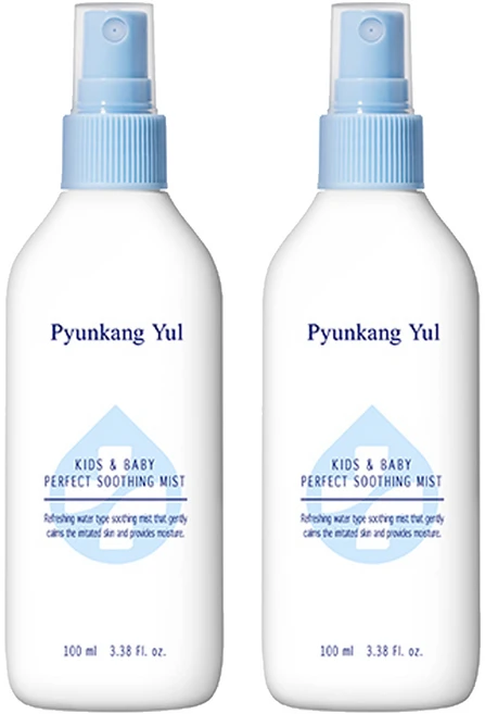 편강율 키즈 앤 베이비 퍼펙트 수딩 미스트, 100ml, 2개 - 쿠팡