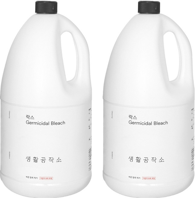 생활공작소 락스, 3L, 2개