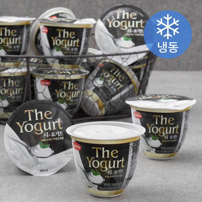 라벨리아이스크림 디 요거트 아이스크림 (냉동), 180ml, 1개입, 24개
