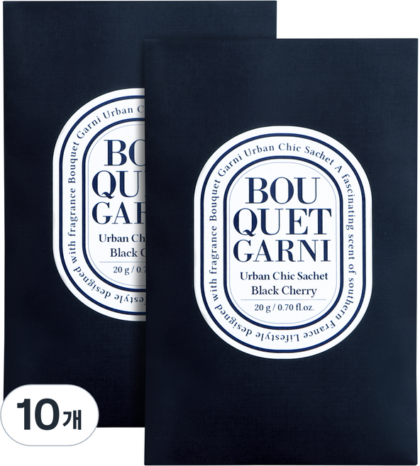 부케가르니 어반시크 샤쉐, 20g, 10개, 블랙체리