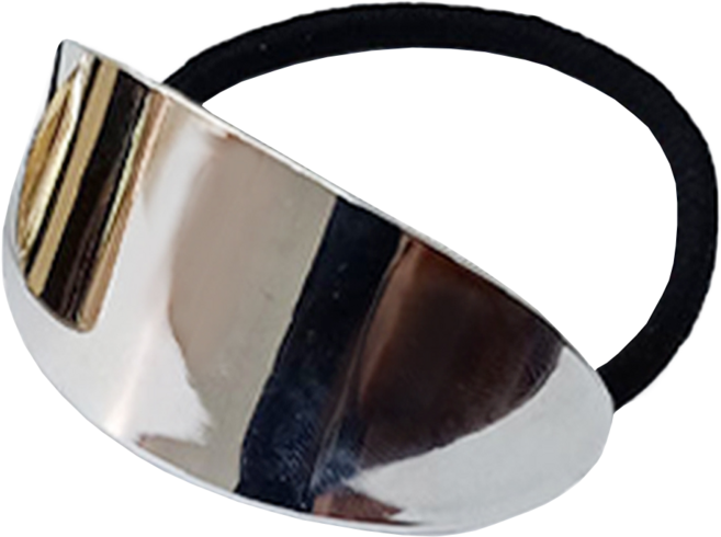 수스다 플랫 커브드 스퀘어 머리끈 78