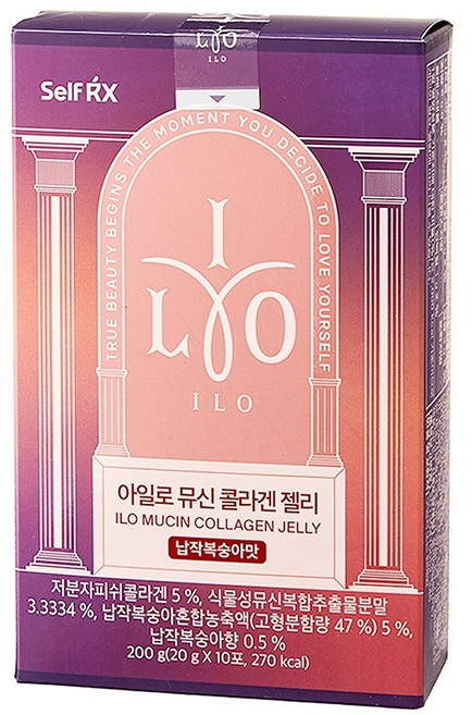 아일로 뮤신 콜라겐 젤리 10p, 10회분, 200g, 1개