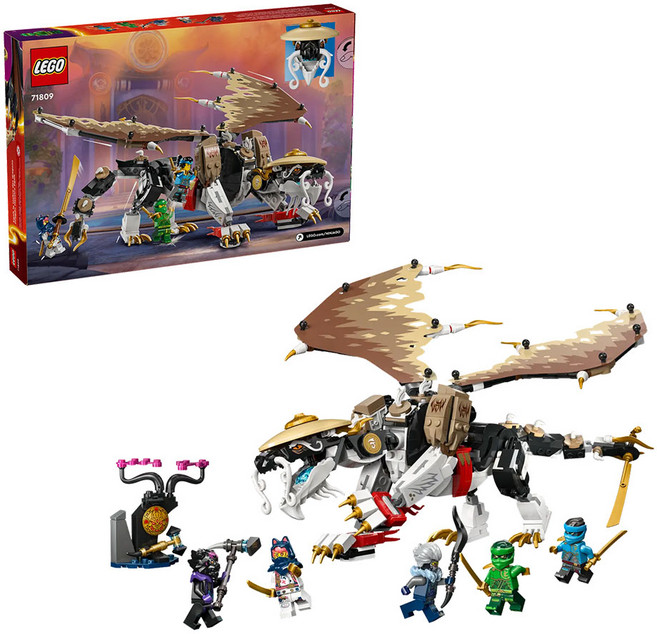 LEGO 樂高 龍長老艾格特 Egalt the Master Dragon 8歲以上, 多色, 1盒