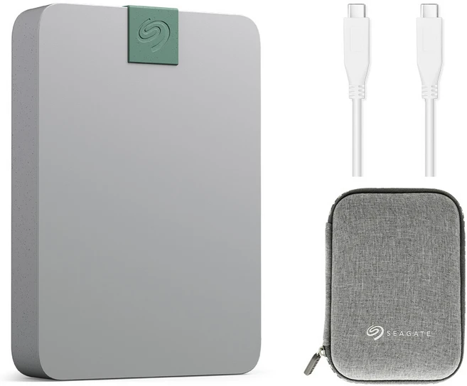 씨게이트 Ultra Touch USB-C 데이터복구 외장하드 STMA4000400, 4TB, 페블 그레이 - 쿠팡