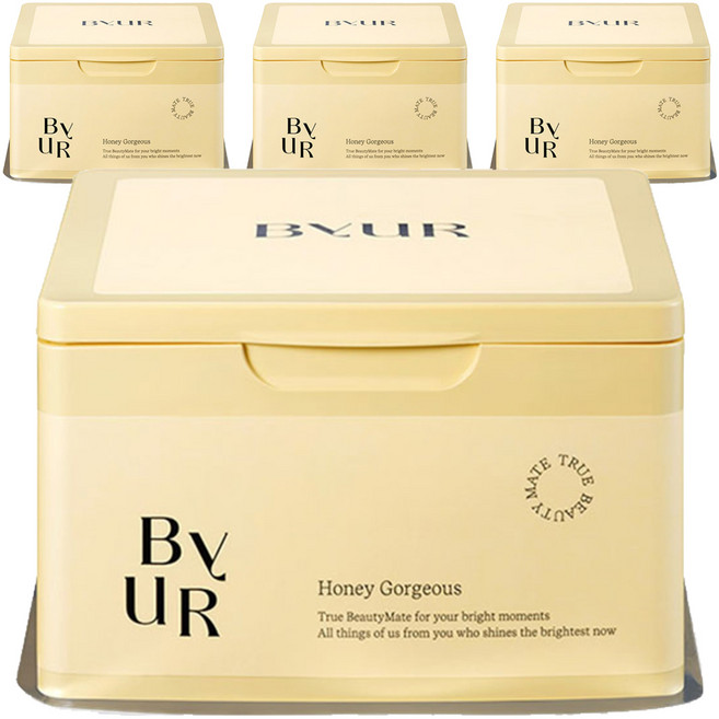 바이유어 허니고저스 데일리 아쿠아 세럼 마스크 310g, 30개입, 4개