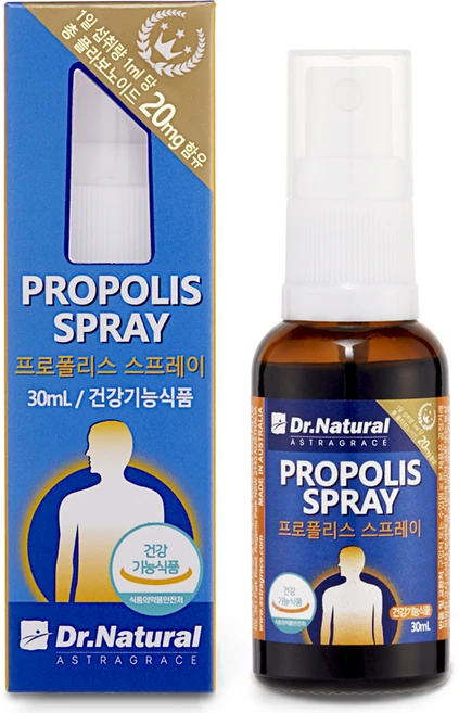 DRNATURAL 프로폴리스 스프레이, 30ml, 1개 - 쿠팡