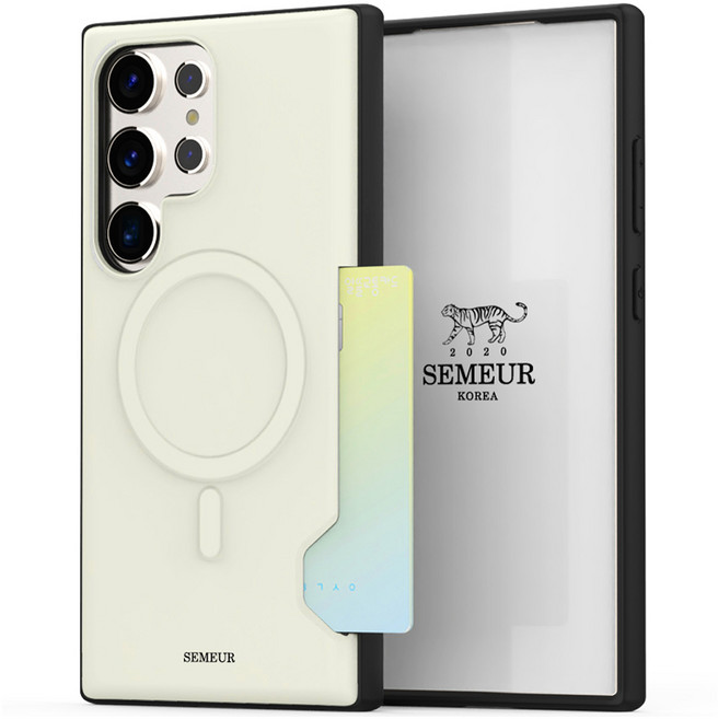 스메르 비비드글로우 맥세이프 카드 2장수납 휴대폰 케이스