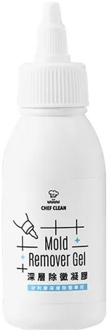 CHEF CLEAN 淨毒五郎 深層除黴凝膠 高黏著度 無香設計, 100g, 1瓶