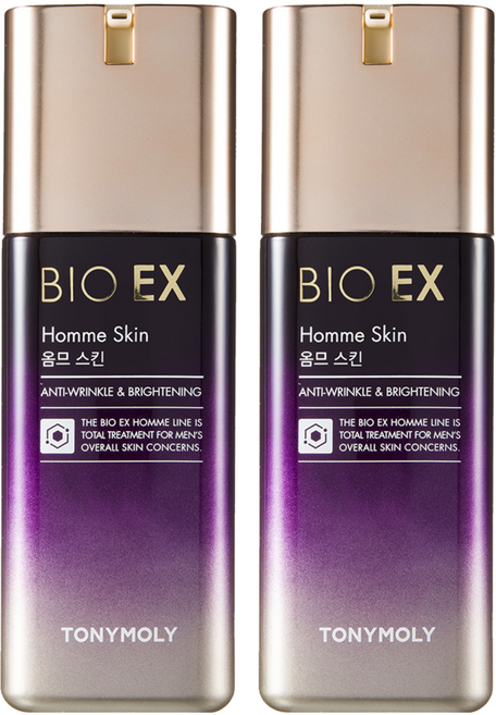 토니모리 바이오 이엑스 옴므 스킨, 130ml, 2개