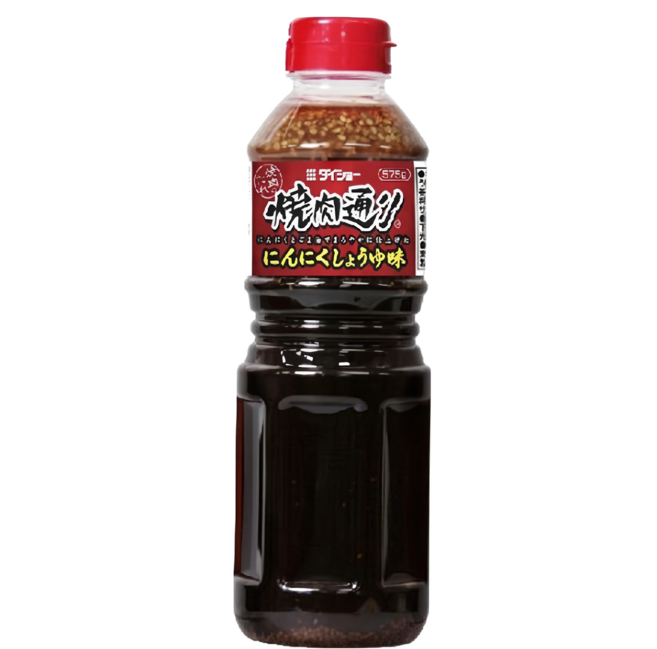 DAISHO 大逸昌 大蒜醬油風味烤肉醬, 575g, 1瓶