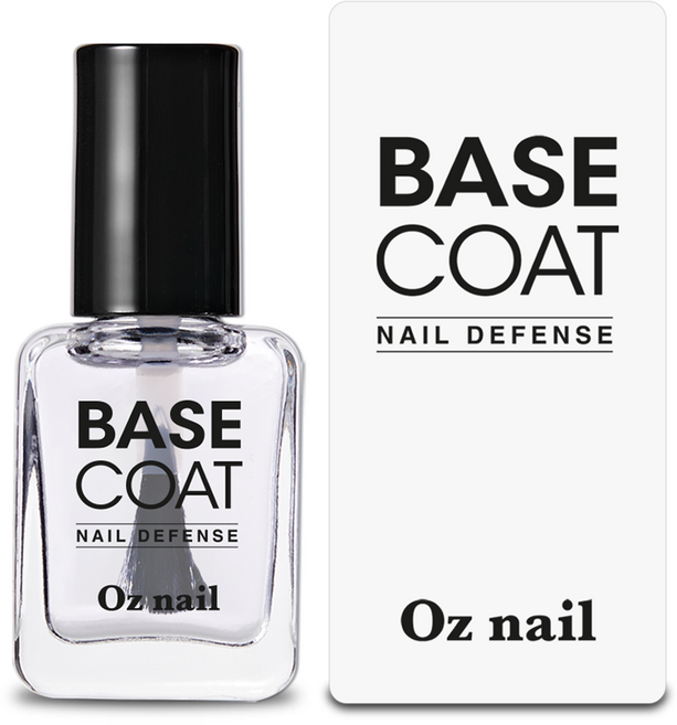 오즈네일 디펜스 네일 베이스 코트, 8ml, 투명, 1개