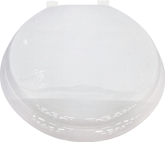 動手族 抗菌馬桶蓋, 白色, 1個