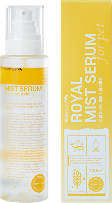 리스펫랩 반려동물 로얄 미스트 세럼 플로럴향, 200ml, 1개입, 1개