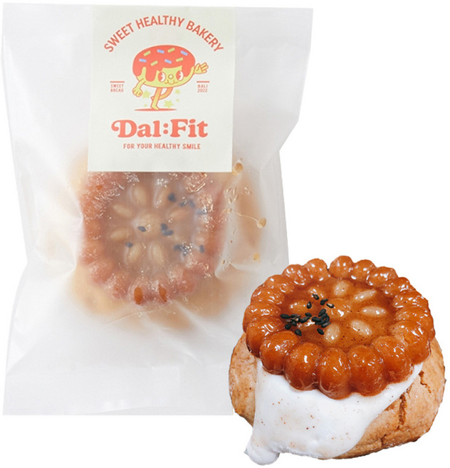 달핏 스모어 약과쿠키, 125g, 1개