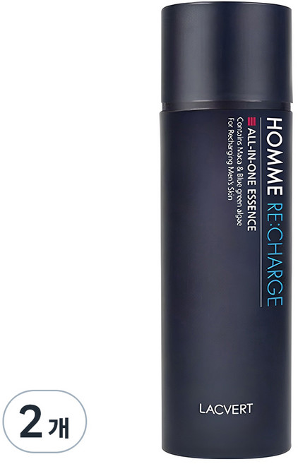 라끄베르 옴므 리차지 올인원 에센스, 150ml, 2개