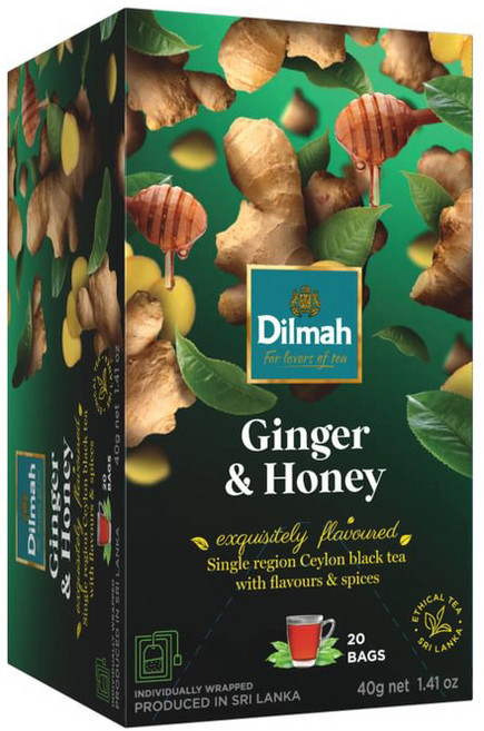 딜마 Funtea 진저 앤 허니 허브차, 2g, 20개입, 1개