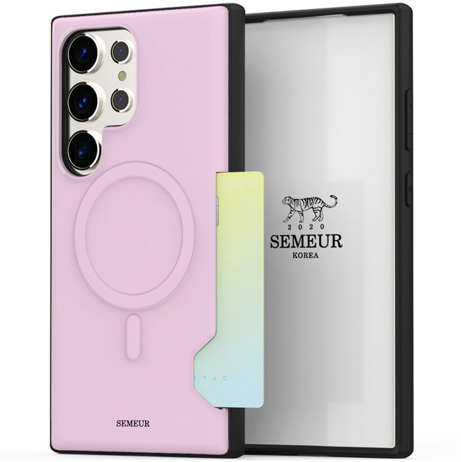 스메르 비비드글로우 맥세이프 카드 2장수납 휴대폰 케이스