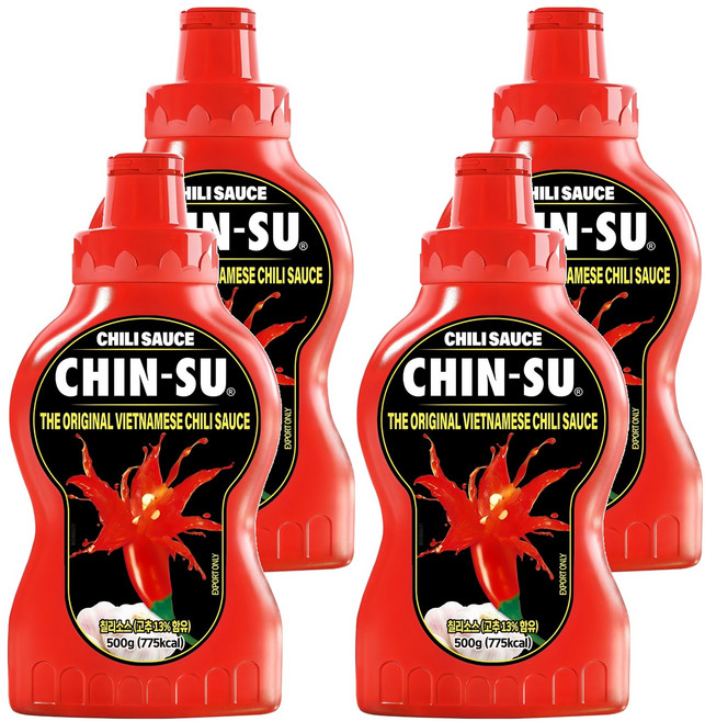 친수 칠리소스, 500g, 4개