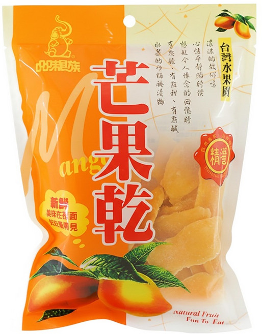 品味食族 精選芒果乾, 200g, 1包