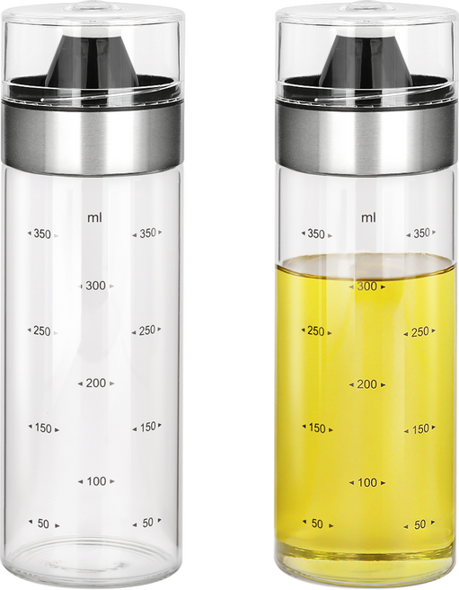 키텐실 블랙엣지 내열유리 프리미엄 오일병, 400ml, 2개