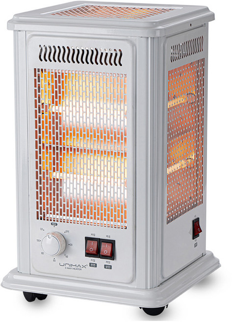 유니맥스 타이머형 5방향 전기히터, UMH-5WT202W