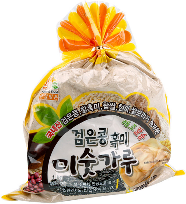 오양식품 검은콩 흑미 미숫가루, 1개, 1kg