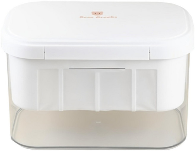 Bear Greeks 巨人牌特濃希臘優格製作機 大容量乳清分離器 4L, 1個, 白色