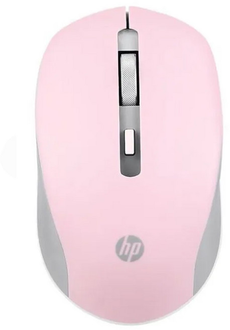 hp 惠普 S1000 plus 靜音 2.4G Wireless 滑鼠 粉色 1600 DPI S1000 plus