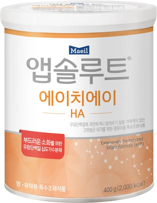 앱솔루트 에이치에이 분유, 400g, 1개 - 쿠팡
