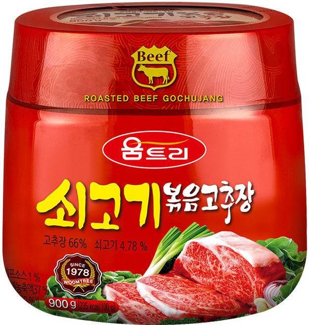 움트리 쇠고기 볶음고추장, 1개, 900g