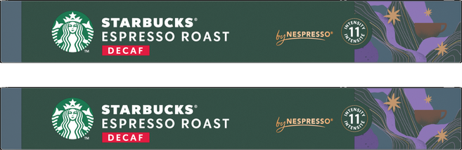 스타벅스 네스프레소 디카프 에스프레소 로스트 캡슐커피, 5.7g, 10개입, 2개