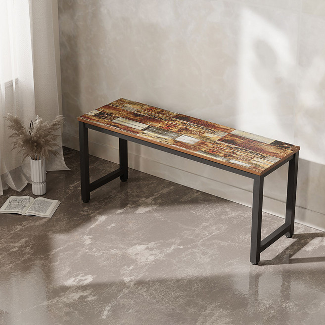 가구느낌 모던 벤치의자, 빈티지브라운