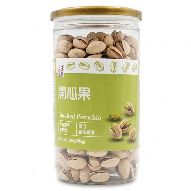 美日充沛 開心果罐, 330g, 1罐