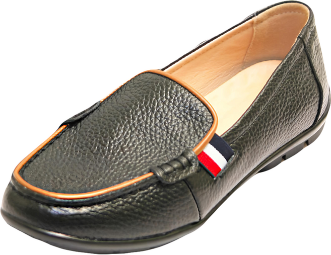 Trisha 女款皮革樂福平底舒適鞋 TMA9217