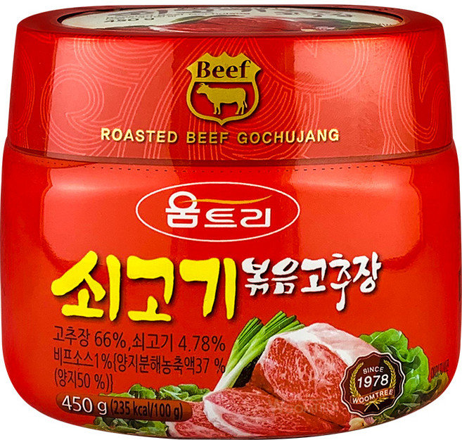 움트리 쇠고기 볶음고추장, 1개, 450g